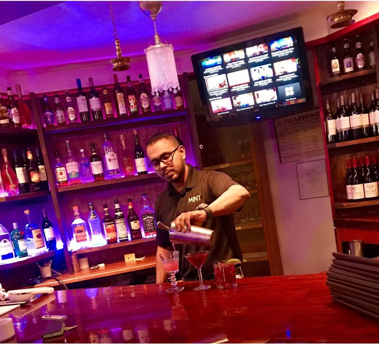 MINT, INDIAN LAKESIDE DINING & BAR